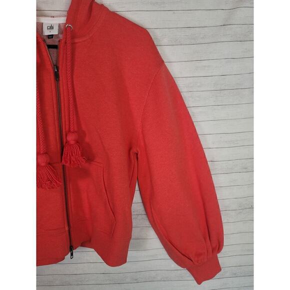 CAbi Deluxe Hoodie in Tangerine Orange,sz Small - Picture 9 of 15